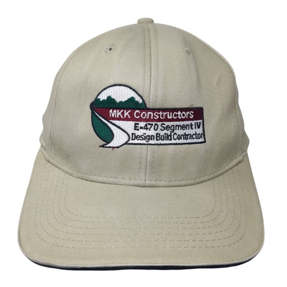 MKK Constructors Baseball Cap Brown One Size Adjustable American Dry Goods